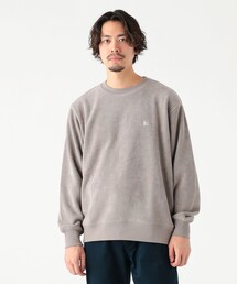 B:MING by BEAMS | 刺繍 モール クルーネック スウェット（ユニセックス）(スウェット)