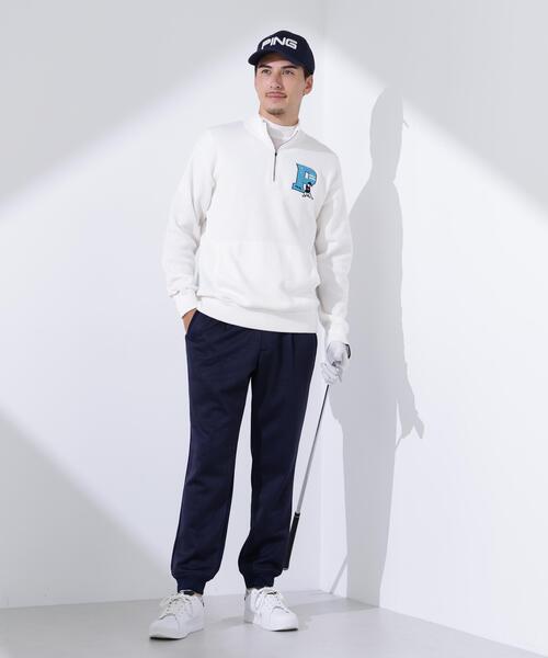 セール】【PING APPAREL】PINGキルトジャカード/全方向ストレッチ