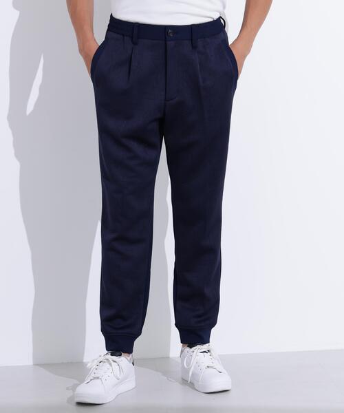 【グレー】PINGキルトジャカード/全方向ストレッチダンボールニットジョガーパンツ <NATIVE> (MENS) グレー】PINGキルトジャカード/全方向ストレッチダンボールニット