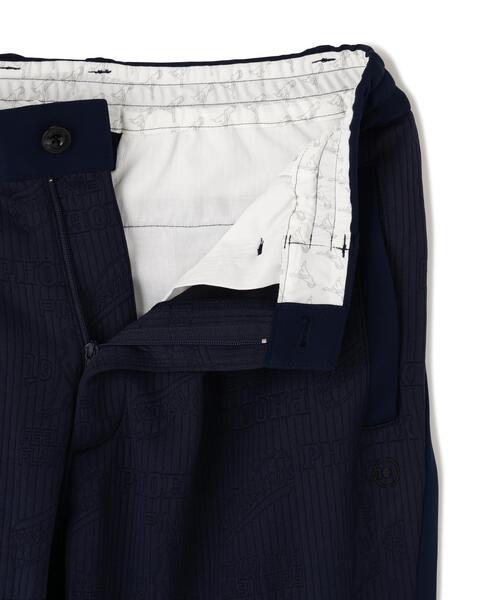 【グレー】PINGキルトジャカード/全方向ストレッチダンボールニットジョガーパンツ <NATIVE> (MENS) PING（ピン） パンツ 「PING APPAREL」PINGキルトジャカード/全方向