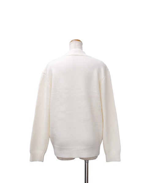CLOTHY(クロシィ)の「【シンプルながらも上品◎どんなコーデにもはまる万能タイプ】ハイゲージハイネックニットトップス(ニット/セーター・レディース・オフホワイト/ブラック・FREE)」の6枚目の写真