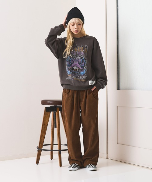DISCUS（ディスカス）の「【DISCUS/ディスカス】DISCUS×VILLAINS SWEAT ディズニー ヴィランズ クルーネック スウェット（スウェット・レディース・ブラック系その他/ブラック系/ブラック系その他7/ブラック系その他4/ブラック系その他5/ブラック系その他6/ブラック系その他3/ブラック系その他2・MEDIUM/LARGE）」の22枚目の写真
