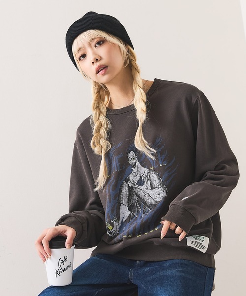 DISCUS（ディスカス）の「【DISCUS/ディスカス】DISCUS×VILLAINS SWEAT ディズニー ヴィランズ クルーネック スウェット（スウェット・レディース・ブラック系その他/ブラック系/ブラック系その他7/ブラック系その他4/ブラック系その他5/ブラック系その他6/ブラック系その他3/ブラック系その他2・MEDIUM/LARGE）」の18枚目の写真