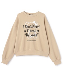 by LOVEiT | ラビ子マークプルオーバー(スウェット)