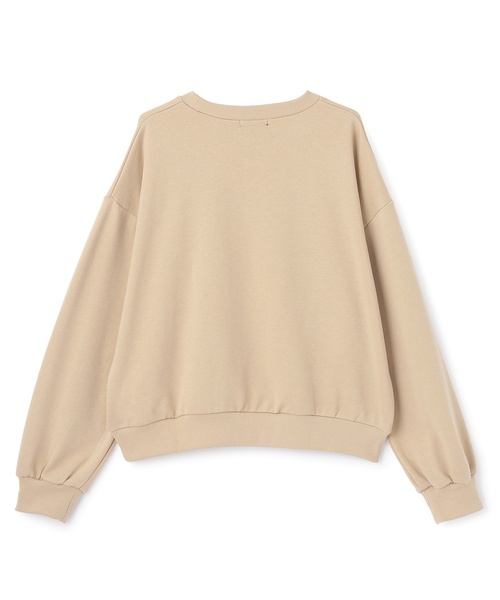 by LOVEiT(バイラビット)の「ラビ子マークプルオーバー(スウェット・キッズ・ベージュ/ラベンダー/チャコール・140cm/120cm/150cm/130cm/160cm)」の9枚目の写真