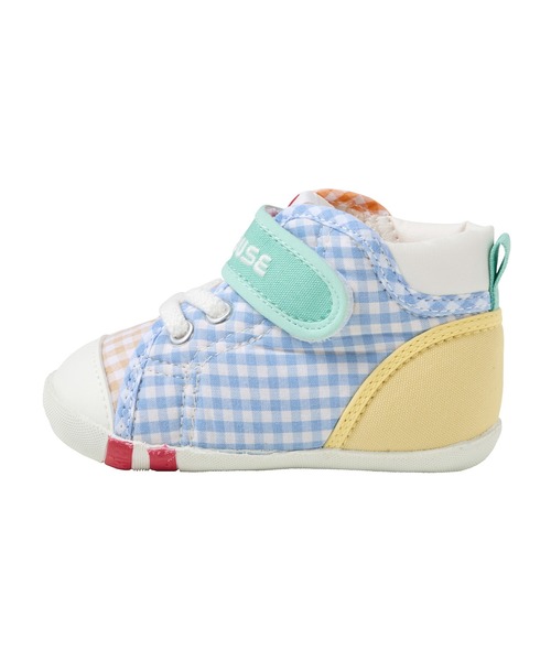 MIKI HOUSE（ミキハウス）の「ギンガムチェックのファーストシューズ（ベビーシューズ/ベビーソックス・キッズ・マルチ・12cm/13cm/11.5cm/12.5cm/13.5cm）」の8枚目の写真