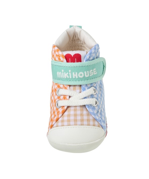 MIKI HOUSE（ミキハウス）の「ギンガムチェックのファーストシューズ（ベビーシューズ/ベビーソックス・キッズ・マルチ・12cm/13cm/11.5cm/12.5cm/13.5cm）」の6枚目の写真