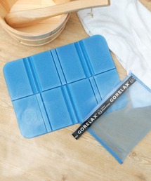 A.M.S.（エーエムエス）の「発泡ポリエチレン クッションサウナマット パタッとサ活マット メッシュポーチ付き（バス/トイレグッズ）」