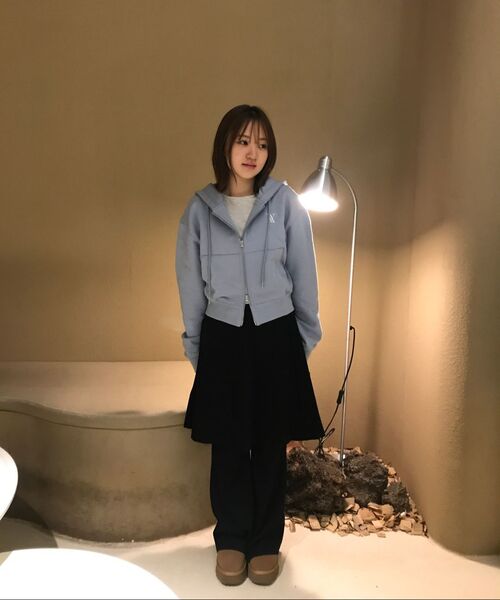 AVANDRESS(アバンドレス )の「AV LOGO CROP HOOD ZIP-UP SKY BLUE(パーカー・レディース・その他・MEDIUM/SMALL)」の7枚目の写真