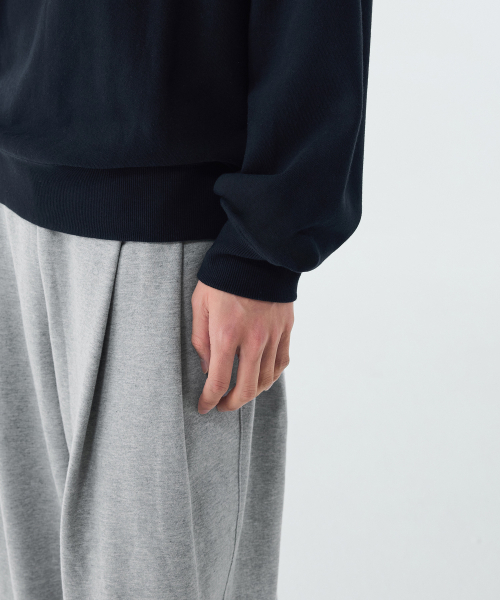 MUSINSA STANDARD（ムシンサスタンダード）の「オーバーサイズスウェットシャツ[ネイビー]（スウェット・メンズ・その他・SMALL/MEDIUM/LARGE/X-LARGE/XX-LARGE/XXX-LARGE）」の7枚目の写真