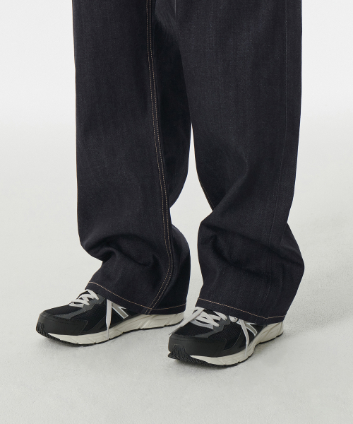 MUSINSA STANDARD（ムシンサスタンダード）の「セルビッジワイドデニムパンツ [ディープインディゴ]（デニムパンツ・メンズ・その他・26/27/28/29/30/31/32/33/34/36/38/40/42）」の8枚目の写真