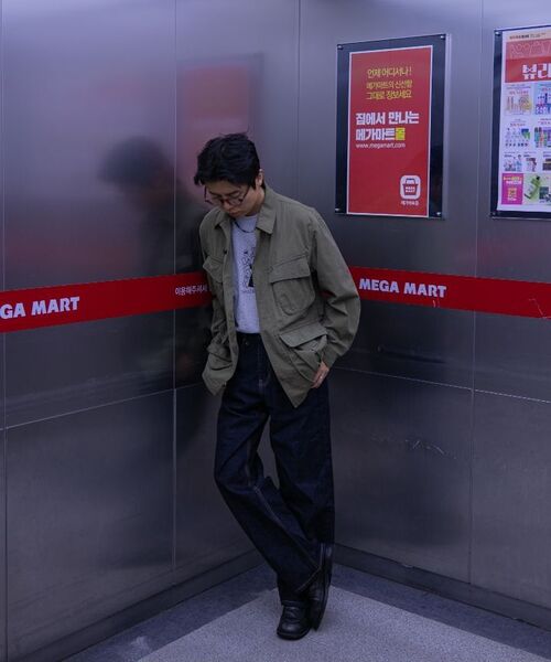 MUSINSA STANDARD（ムシンサスタンダード）の「セルビッジワイドデニムパンツ [ディープインディゴ]（デニムパンツ・メンズ・その他・26/27/28/29/30/31/32/33/34/36/38/40/42）」の13枚目の写真