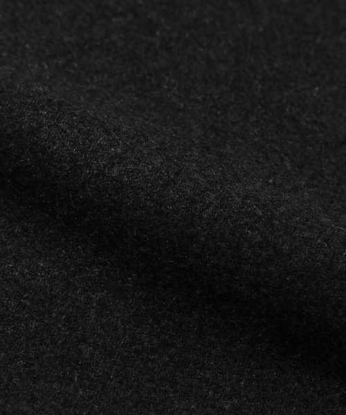 TRILLION（トリリオン）の「ウールエルボーパッチ2WAYヘリンボーンフードジャケット（ブラック）（ブルゾン・レディース・その他・MEDIUM/LARGE/X-LARGE）」の11枚目の写真
