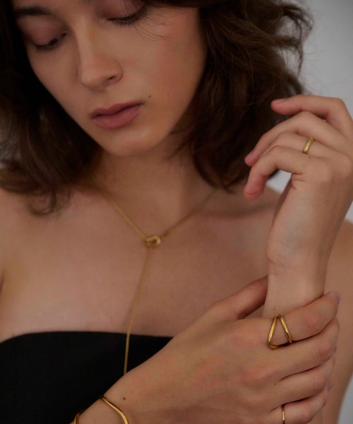CENE（セネ）の「【CENE】セネ/ストロークリング（リング・レディース・ゴールド/シルバー・#9/#11/#13）」の4枚目の写真
