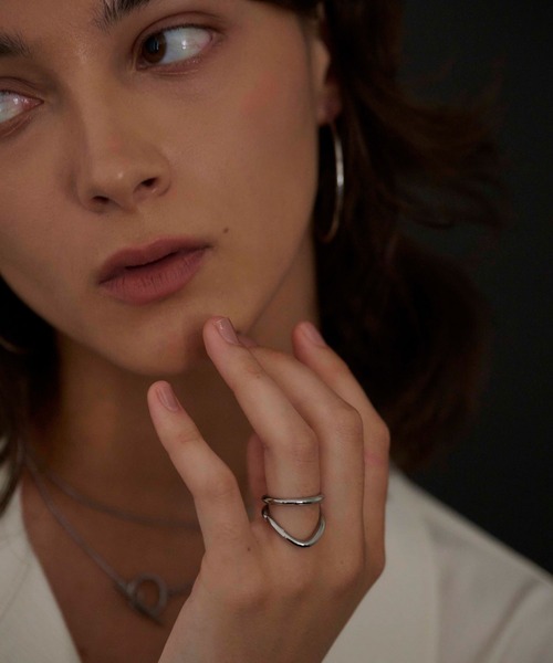 CENE（セネ）の「【CENE】セネ/ストロークリング（リング・レディース・ゴールド/シルバー・#9/#11/#13）」の6枚目の写真