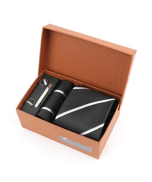 REBALANCE(リバランス)の「ネクタイ4点セット 【ギフトボックス付き】(ネクタイ・メンズ・R/P/I/B/Q/O/J/H/A/N/M/L/K/S/F/E/D/C・FREE)」の7枚目の写真