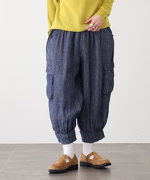 ubasoku（ウバソク）の「ubasoku ｶｰｺﾞﾋﾟｴﾛﾊﾟﾝﾂ ﾘﾈﾝﾃﾞﾆﾑ（デニムパンツ）」