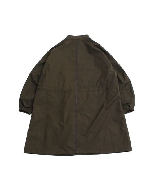 yorozu（ヨロズ）の「yorozu JP NYLON CROSSOVER COAT ARCHIVE EDITION (186YZTS60)（モッズコート・メンズ・ブラック/カーキ・FREE）」の18枚目の写真