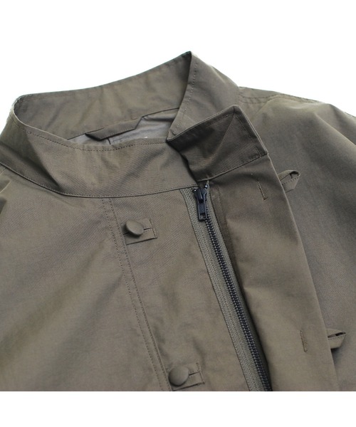 yorozu（ヨロズ）の「yorozu JP NYLON CROSSOVER COAT ARCHIVE EDITION (186YZTS60)（モッズコート・メンズ・ブラック/カーキ・FREE）」の21枚目の写真