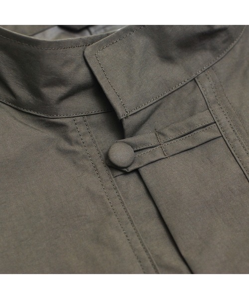 yorozu（ヨロズ）の「yorozu JP NYLON CROSSOVER COAT ARCHIVE EDITION (186YZTS60)（モッズコート・メンズ・ブラック/カーキ・FREE）」の22枚目の写真