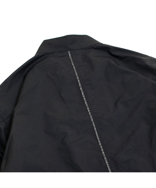 yorozu（ヨロズ）の「yorozu JP NYLON CROSSOVER COAT ARCHIVE EDITION (186YZTS60)（モッズコート・メンズ・ブラック/カーキ・FREE）」の15枚目の写真