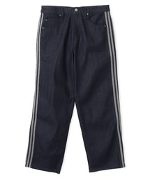 adidas（アディダス）の「adidas DENIM FIREBIRD TRACK PANTS / アディダス デニム ファイヤーバード トラックパンツ（デニムパンツ）」