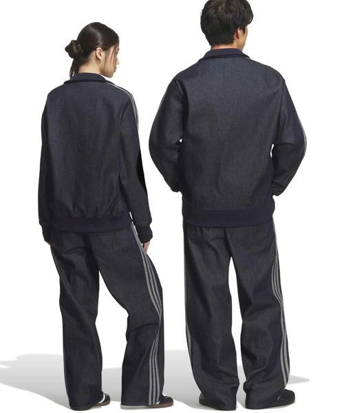 adidas(アディダス)の「adidas DENIM FIREBIRD TRACK PANTS / アディダス デニム ファイヤーバード トラックパンツ(デニムパンツ・メンズ・インディゴブルー・30inch/32inch/34inch/36inch)」の10枚目の写真