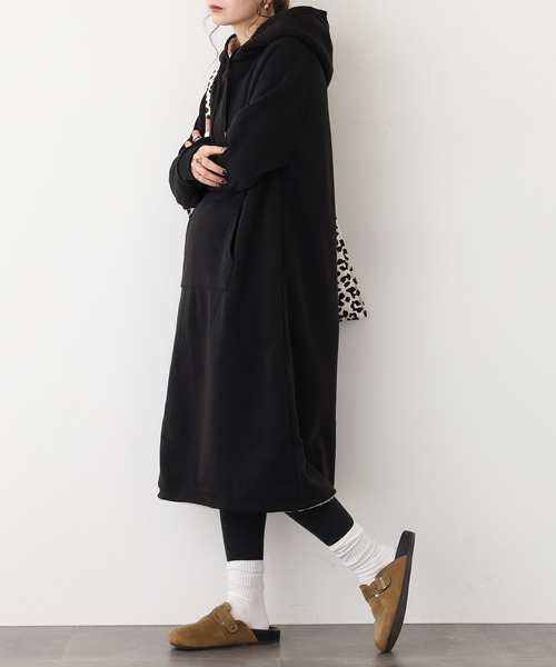 再値下げ！ABATHINGAPE パーカーワンピース 裏ボアパーカーワンピース（ワンピース）｜atONE（アットワン）の