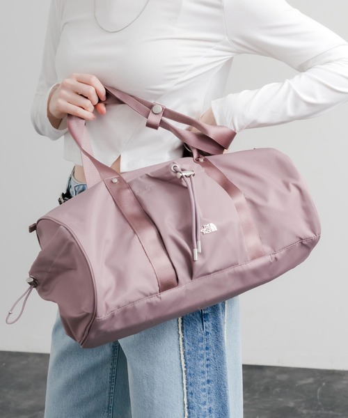 THE NORTH FACE(ザノースフェイス)の「日本未展開モデル THE NORTH FACE ザ・ノースフェイス WHITE LABEL ホワイトレーベル BONNEY DUFFLE BAG S/ダッフルバッグ(ショルダーバッグ・レディース・スモークピンク/ブラック/クリーム・FREE)」の17枚目の写真