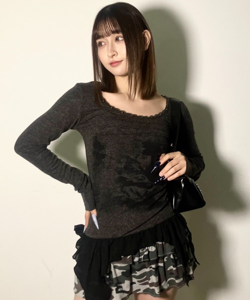 A'GEM/9 × .kom 『.KOMZ/ドットケーオーエムゼット』 シャドウフリル