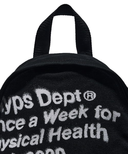 PHYSICAL DEPARTMENT（フィジカル デパートメント）の「レザーストラップミニバックパック_ブラック（バックパック/リュック・レディース・その他・FREE）」の7枚目の写真