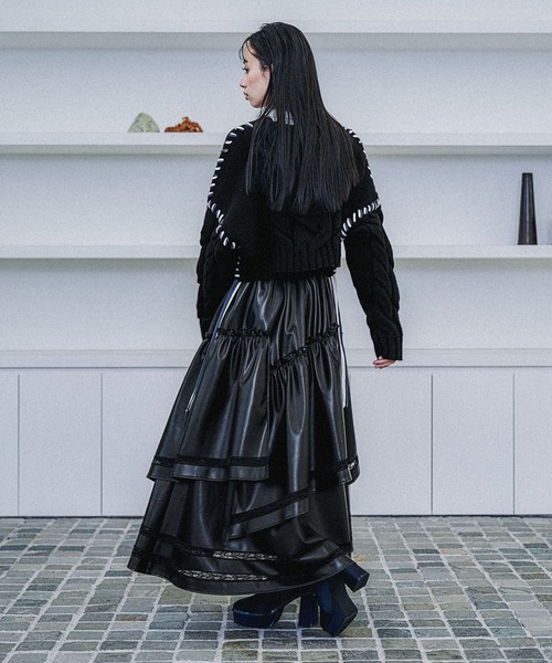 HARE ニット 新品 HARE（ハレ） セーター ニット BIGダメージVネックニット(HARE) メンズ