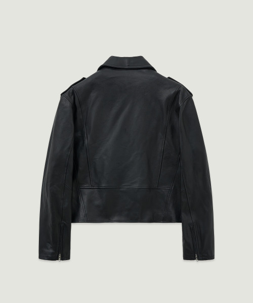 LMOOD（エルムード）の「レニラムスキン ダブルライダースジャケット ブラック（ライダースジャケット・メンズ・その他・44/46/48）」の3枚目の写真
