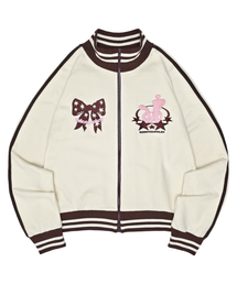 Video Jockey（ビデオジョッキー）の「ジャキクラブ トラックトップ [クリーム]（ナイロンジャケット）」