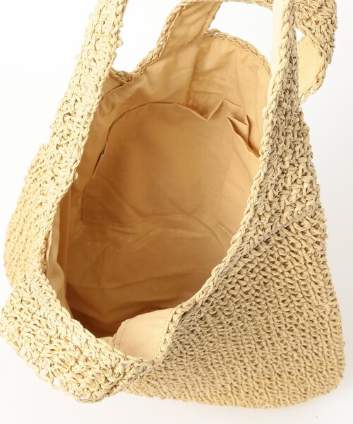 BEAMS BOY(ビームスボーイ)の「PAPER SHOLDER BAG 26SS(ショルダーバッグ・レディース・ダークブラウン/ベージュ・ONE SIZE)」の3枚目の写真
