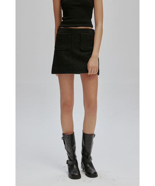 AFTERHOURS(アフターアワーズ)の「CLASSIC WOOL MINI SKIRT (CHECK)(スカート・レディース・その他・SMALL/MEDIUM)」の3枚目の写真