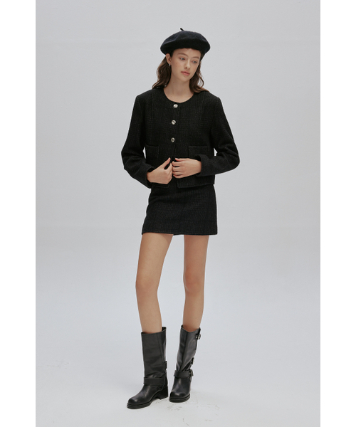 AFTERHOURS(アフターアワーズ)の「CLASSIC WOOL MINI SKIRT (CHECK)(スカート・レディース・その他・SMALL/MEDIUM)」の4枚目の写真