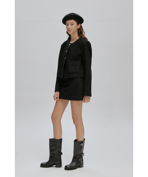 AFTERHOURS(アフターアワーズ)の「CLASSIC WOOL MINI SKIRT (CHECK)(スカート・レディース・その他・SMALL/MEDIUM)」の5枚目の写真
