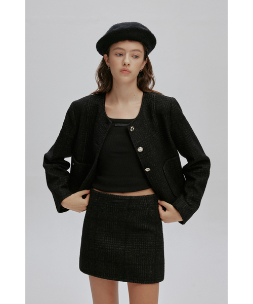 AFTERHOURS(アフターアワーズ)の「CLASSIC WOOL MINI SKIRT (CHECK)(スカート・レディース・その他・SMALL/MEDIUM)」の6枚目の写真