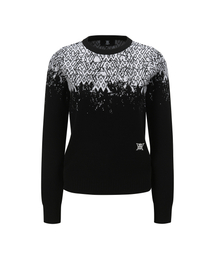WOMEN SP GRADATION PATTERN SWEATER_BK