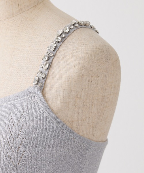 one after another NICE CLAUP（ワンアフターアナザーナイスクラップ）の「【Twinkle collection】アンサンブルニット（アンサンブル・レディース・ブラック/アイボリー/サックスブルー・FREE）」の12枚目の写真