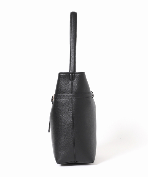 SLOBE IENA（スローブイエナ）の「《WEB限定/追加4》SLOBE ベルトスクエアトートバッグ（ショルダーバッグ・レディース・ブラック・FREE）」の19枚目の写真