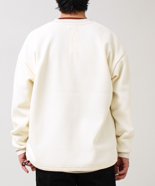 GLOSTER（グロスター）の「ワッフルフリース ハーフジッププルオーバー