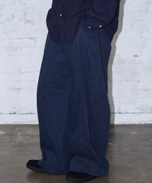 UNTITLED SEOUL（アンタイトル ソウル）の「ゴーストスター ストライプパンツ ダークネイビー（デニムパンツ）」