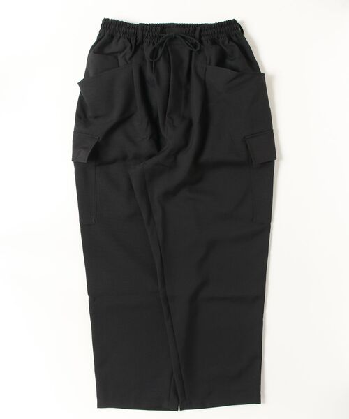 Y-3(ワイスリー)の「Y-3 SPORT UNIFORM UT STRAIGHT LEG PANTS(カーゴパンツ・メンズ・ブラック・MEDIUM/SMALL/X-SMALL/LARGE)」の2枚目の写真
