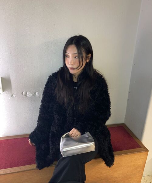 TUO（トゥオ）の「PUDDING BAG_GLOSSY SILVER（トートバッグ・レディース・シルバー・FREE）」の17枚目の写真