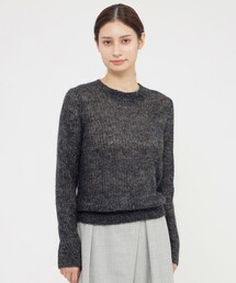 【WEB・一部店舗限定】シャギーモヘヤ混 プルオーバー