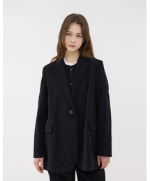 LEVHEARTED（レブハティッド）の「Canon Corduroy Blazer - Black（テーラードジャケット）」