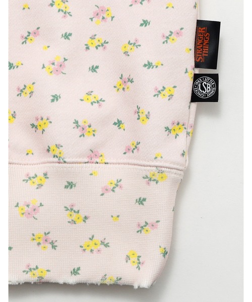 Little sunny bite(リトルサニーバイト)の「●Little sunny bite●stranger things x little sunny bite floral sweat top(スウェット・レディース・ピンク/ブルー・SMALL/MEDIUM)」の12枚目の写真