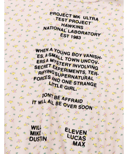 Little sunny bite(リトルサニーバイト)の「●Little sunny bite●stranger things x little sunny bite floral sweat top(スウェット・レディース・ピンク/ブルー・SMALL/MEDIUM)」の16枚目の写真